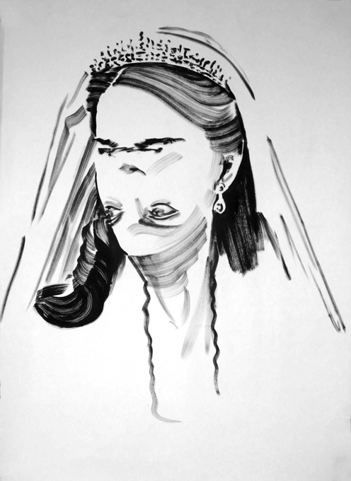 Уникальные портреты знаменитостей Кейт Миддлтон Британский художник Даррен Коффилд, звезды, знаменитости, выставка