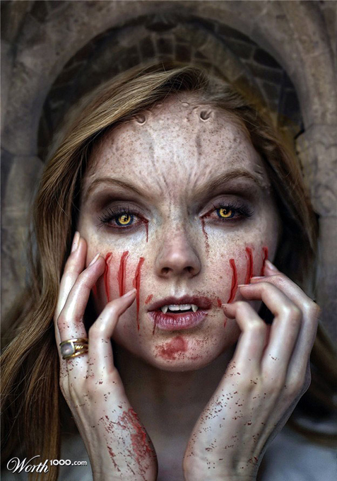 Голливудские вампиры Лили Коул Фото: Splash/All Over Press вампиры,голливуд,знаменитости