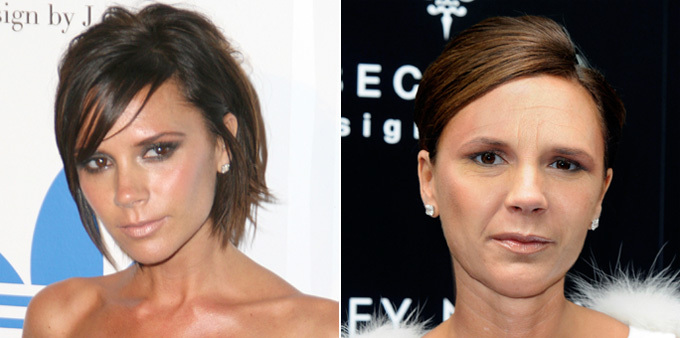 Какими будут звезды через 20 лет Виктория Бэкхем Американский художник Джо Маллинс, Дэвид и Виктория Бекхэм, Мадонну, Анджелина Джоли, Брэд Питт