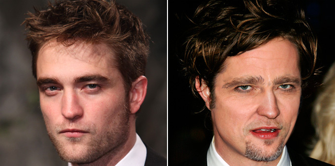 Какими будут звезды через 20 лет Роберт Паттисон Американский художник Джо Маллинс, Дэвид и Виктория Бекхэм, Мадонну, Анджелина Джоли, Брэд Питт