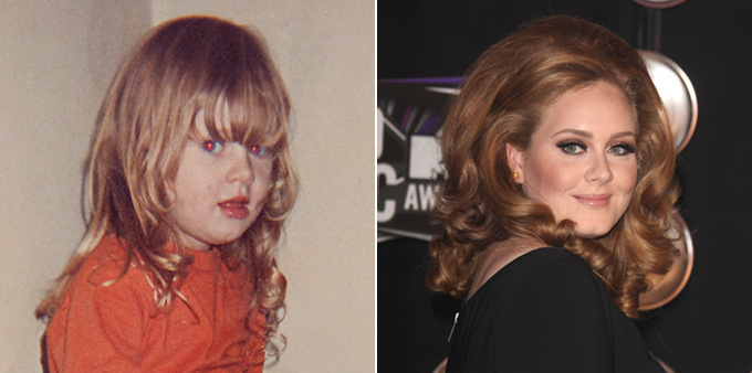 Зарубежные знаменитости: куда уходит детство? Адель звезды в детстве,детские фото звезд,зарубежные знаменитости,Леди Гага,Бейонсе,Рианна