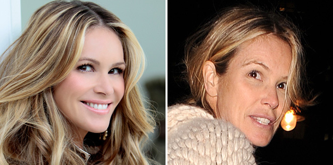 Звезды без макияжа – мечта папарацци Элль Макферсон Звезды без макияжа