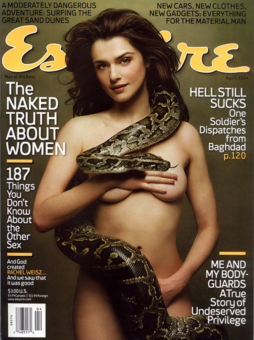 Глянцевые красотки современности Рейчел Вайс девушки с обложки,топлес