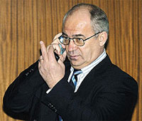 Президент Федерации хоккея России Александр Стеблин (фото -