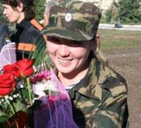 Супруг мужественно ждал любимую из Чечни