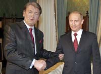 Ющенко успокоил Путина