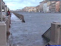 Очередное - четвертое в этом году - наводнение в Петербурге