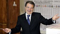 Проди выиграл выборы в обе палаты парламента с помощью