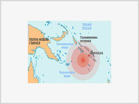 Цунами на Соломоновых островах уничтожило 13 деревень