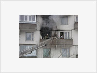 При пожаре в Москве не удалось спасти детей