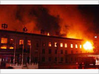 Пожар в медсанчасти завода «Динамо» локализован