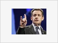 Во Франции чествовали и протестовали против Саркози