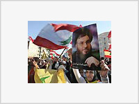Сторонники  Хезболлы  заблокировали дороги вокруг Бейрута