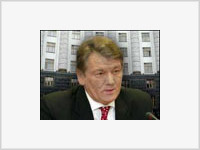 Ющенко не пустил украинских депутатов на порог