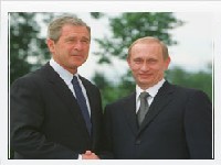 Буш возьмёт на встречу с Путиным 16 человек