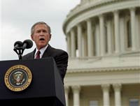 Буш извиняется перед китайским гостем за инцидент в Белом доме