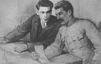 Товарищ Сталин одобряет сценарий нового спектакля театра