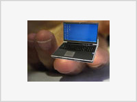 Создан самый маленький в мире ноутбук