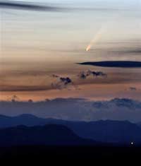 Астроном: Комета Макнота пролетит над нами лишь один раз