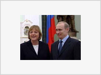 Путин - о визах, Меркель - о газе с нефтью