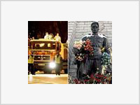 «Бронзового солдата» распилили на куски и вывезли из центра Таллина «Бронзового солдата» распилили на куски и вывезли из центра Таллина