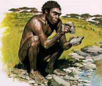 Homo habilis. Реконструкция