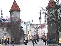 На Эстонию пролился 