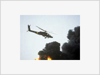 Израильские вертолеты обстреляли палестинских боевиков