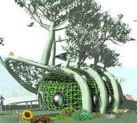 Люди будут выращивать дома на деревьях