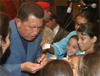 Чавес экспортирует социализм в США