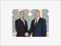Путин и Назарбаев обсуждают нефть, газ и мирный атом