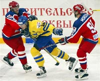 Российские хоккеисты оформили прописку в финале Евротура