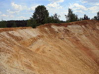 Под Воронежем детей засыпало песком на карьере