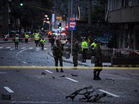 Рядом с офисом колумбийского радио взорвался автомобиль