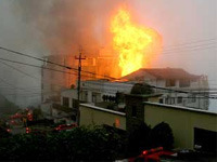 Вблизи аэропорта Сан-Франциско прогремел взрыв