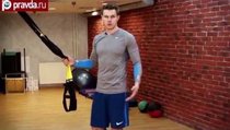 TRX — главный тренд сезона: тренировка пресса 