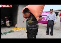 Китайский ребёнок-богатырь